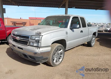2006 Chevrolet Silverado 1500 Lt1 из США, поврежденный, VIN 2GCEK19V061107924